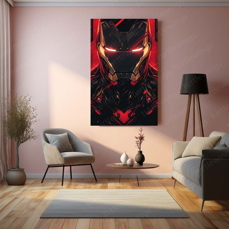 Iron Man Metal Poster | Marvel Superhero | HD Print