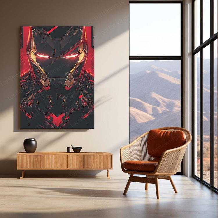 Iron Man Metal Poster | Marvel Superhero | HD Print