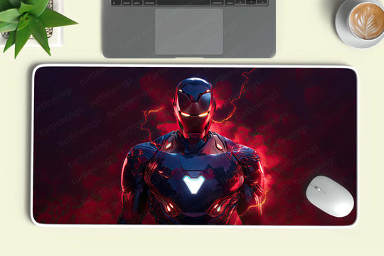 Iron Man Red Armour Deskmat | Iconic Marvel Hero Design