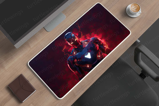 Iron Man Red Armour Deskmat | Iconic Marvel Hero Design