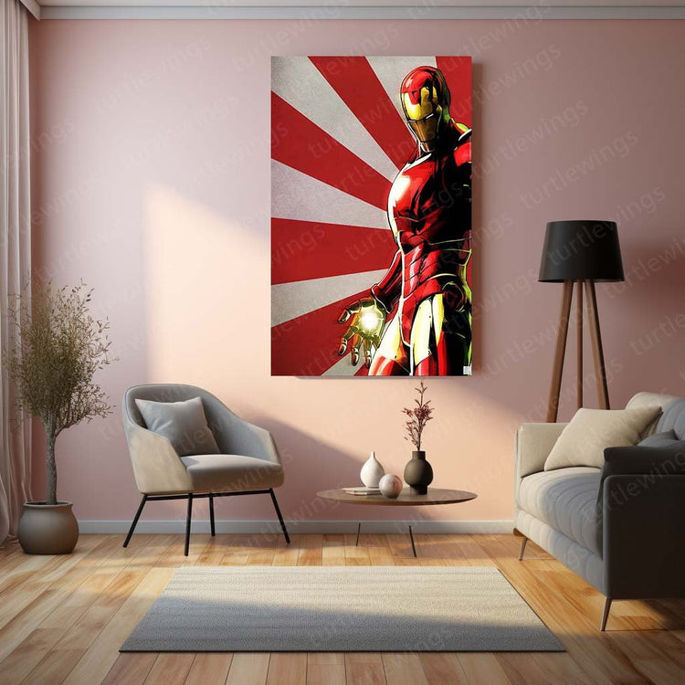 Iron Man Metal Poster | Tony Stark | Marvel Hero D?cor