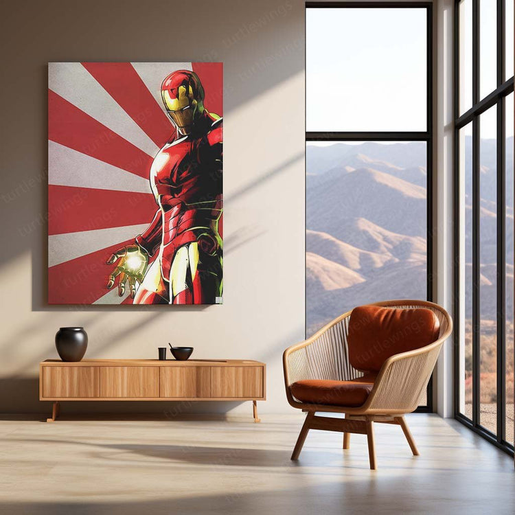 Iron Man Metal Poster | Tony Stark | Marvel Hero D?cor