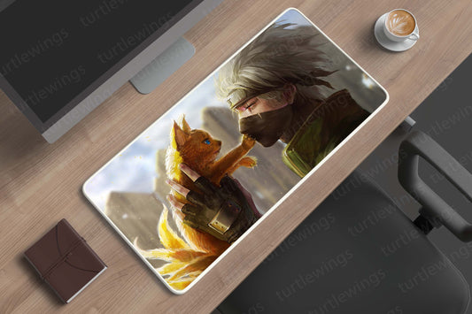 Kakashi x Kurama Deskmat