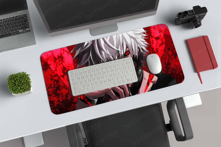 Kaneki Ken Tokyo Ghoul Deskmat | Dark and Mysterious Anime Art 2