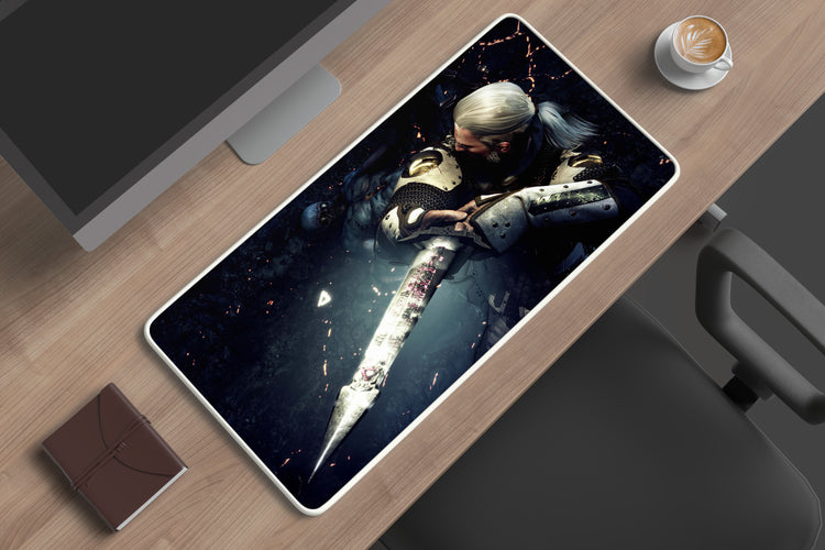 The Witcher Deskmat – Premium XL & XXL Gaming Mouse Pad (Copy) - TURTLEWINGS 