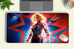 Captain Marvel Deskmat  – Premium XL & XXL Gaming Mouse Pad