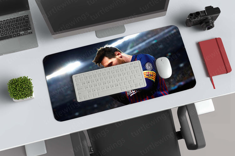 Lionel Messi Deskmat | Celebrate the Soccer Legend