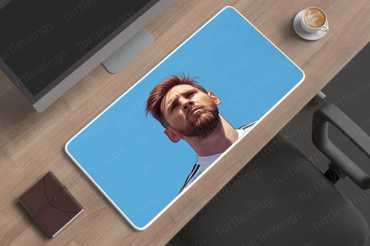 Lionel Messi Deskmat | Celebrate the Soccer Legend 2