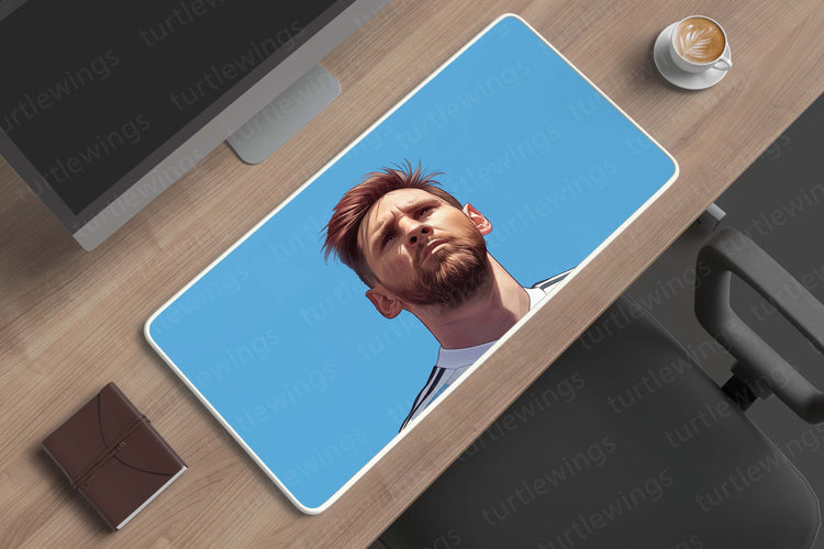 Lionel Messi Deskmat | Celebrate the Soccer Legend 2