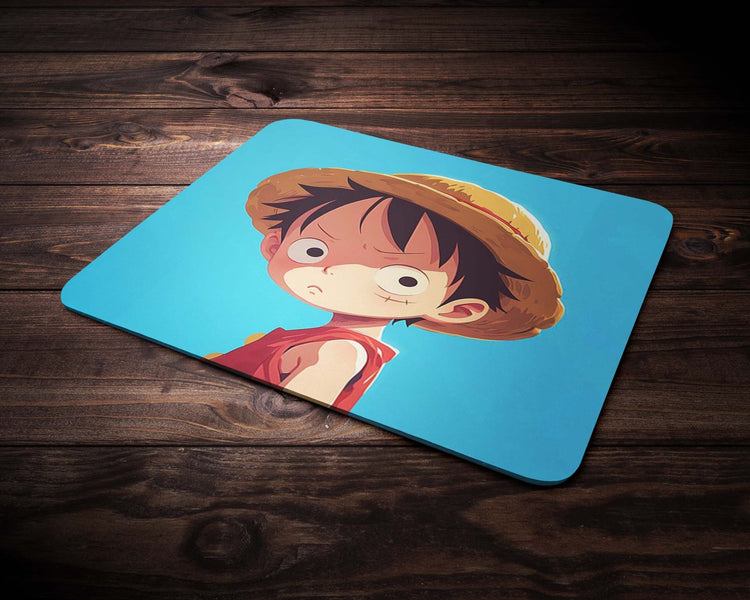 Luffy Mousepad - Pirate King's Resolve