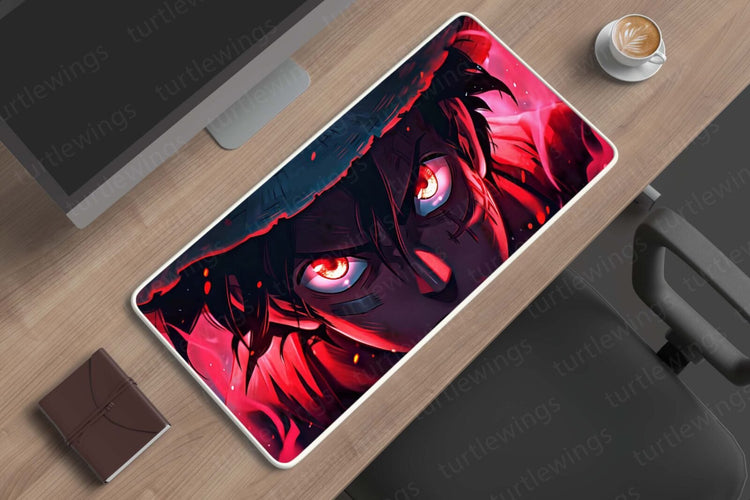 Pirate King's Voyage - Luffy One Piece Desk Mat | Anime Mouse Pad | Two Sizes Available