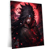 Eternal Darkness - Madara Uchiha Naruto Anime Metal Poster | Shinobi Wall Art | HD Quality