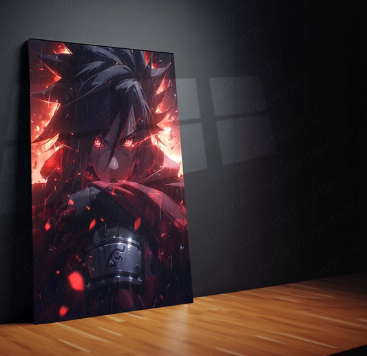 Eternal Darkness - Madara Uchiha Naruto Anime Metal Poster | Shinobi Wall Art | HD Quality 05