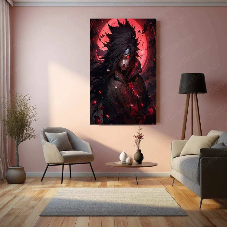 Madara Uchiha Metal Poster – The Legendary Shinobi 1 - TURTLEWINGS 