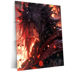 Madara Uchiha Metal Poster – The Legendary Shinobi