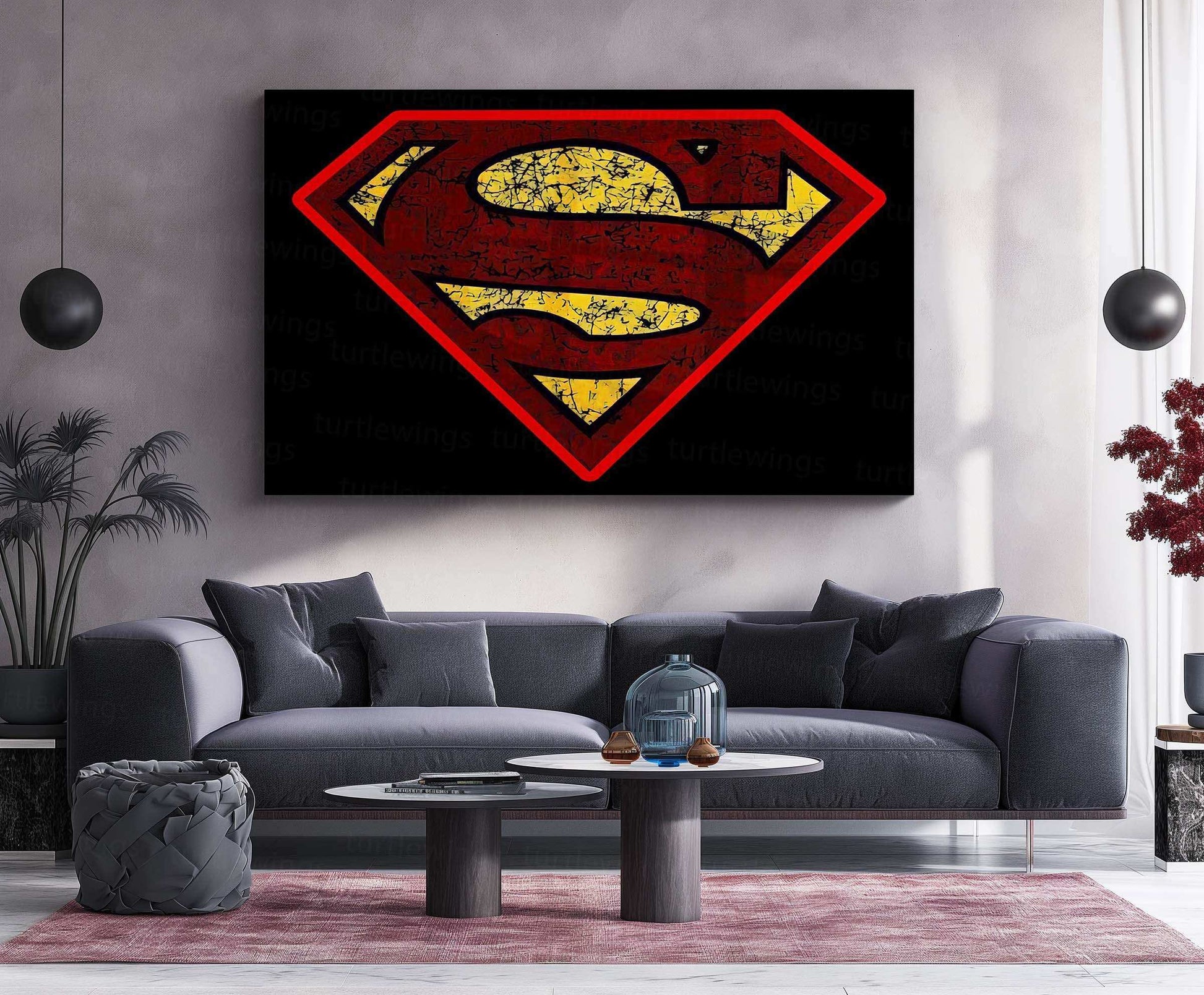 Marvel Neon LED Metal Poster â Epic Superhero Wall Art for Fans & Collectors - TURTLEWINGS 