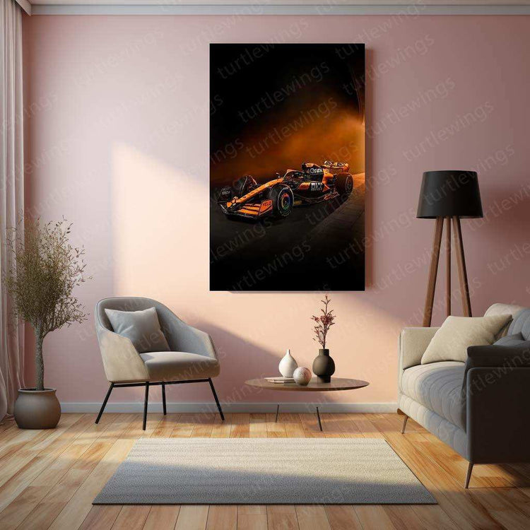 McLaren MCL38 Metal Poster