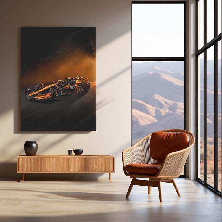 McLaren MCL38 Metal Poster