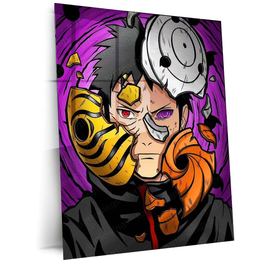 NarutoAnime Uzumaki Hokage Dream Metal Poster | NarutoAnime Anime | Turtlewings Art