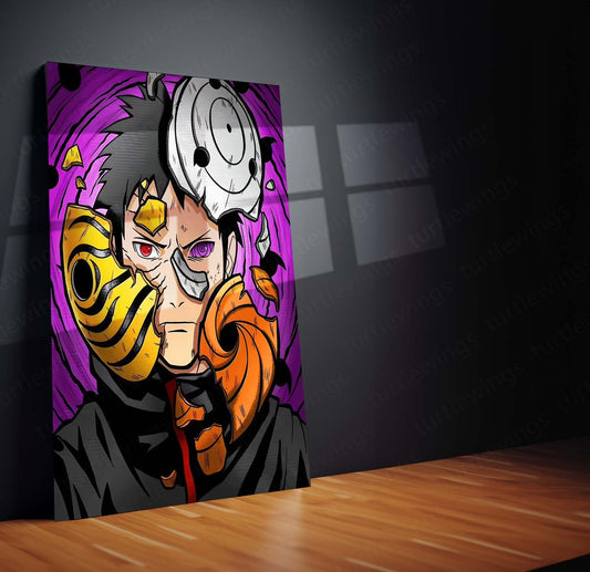 NarutoAnime Uzumaki Hokage Dream Metal Poster | NarutoAnime Anime | Turtlewings Art