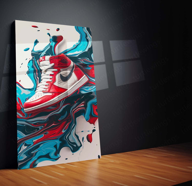 Elevate Your Game: Nike AIR Metal Poster | Turtlewings Athletic Inspiration