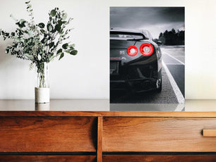 Nissan R35 GTR Neon LED Metal Frame â Ultimate Sports Car Wall Art 1 - TURTLEWINGS 