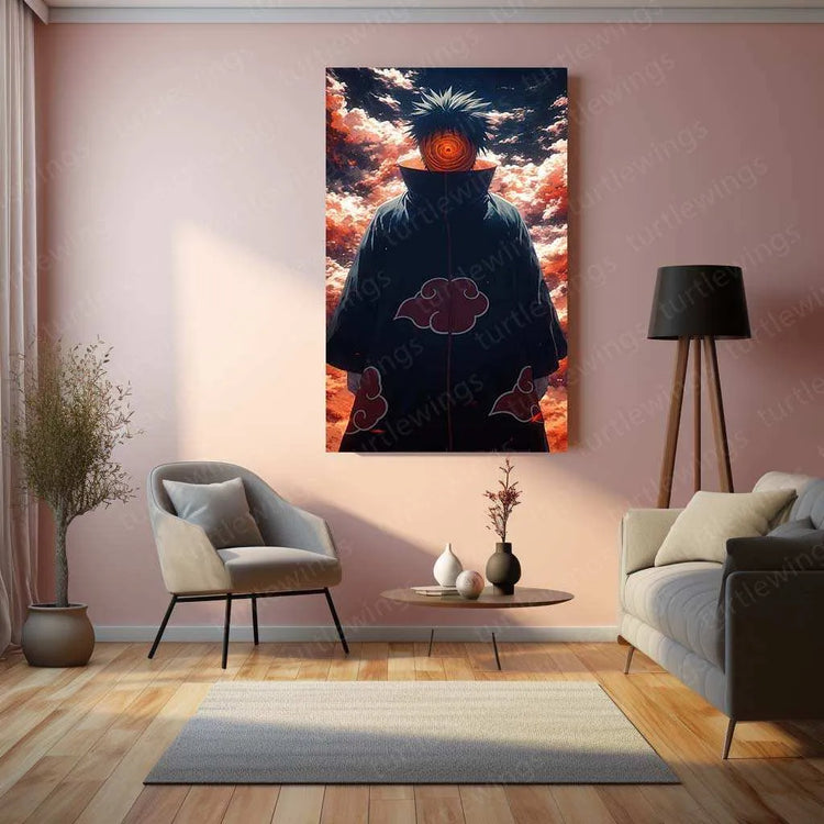 Obito Uchiha Metal Poster – The Shinobi Who Endured the Darkness (Copy) - TURTLEWINGS 