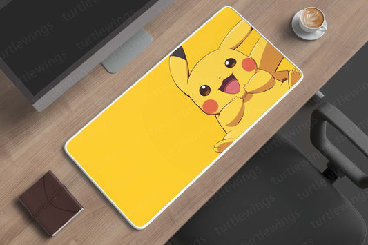 Pikachu Pokémon Deskmat | Electric-Type Energy