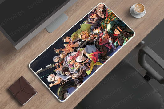 Hashira Pillars Demon Slayer Deskmat