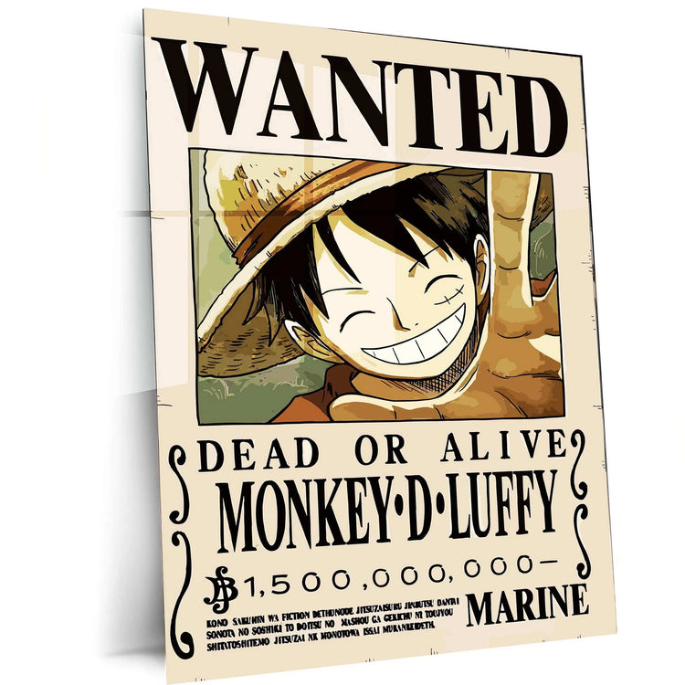 luffy Metal Poster | One Piece Awakening Art | Joy Boy Anime Wall Decor (Copy) - TURTLEWINGS 