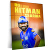 Rohit Sharma Metal Poster – The Hitman of Indian Cricket