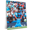 Rohit Sharma Celebration Metal Poster – Hitman’s Iconic Moments