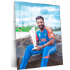 Rohit Sharma Photoshoot with the ICC Men’s T20 World Cup Trophy 2024