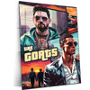 Ronaldo & Messi GTA Theme GOAT Metal Poster | Football Legends | Turtlewings Art