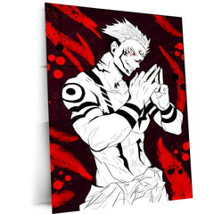 Ryomen Sukuna – Jujutsu Kaisen Metal Poster