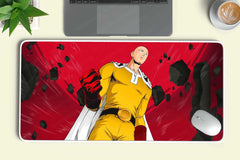 Saitama One Punch Man Deskmat