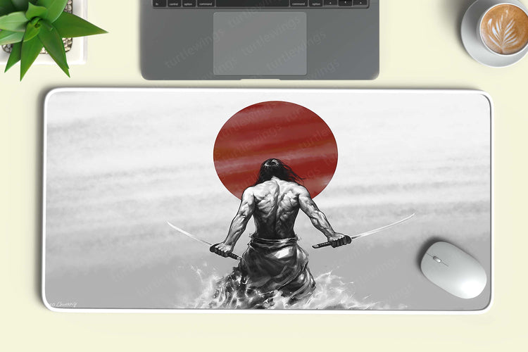 Samurai Minimalist Deskmat