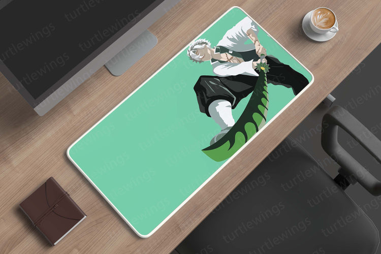 Sanemi Shinazugawa Demon Slayer Deskmat | Wind Hashira Art