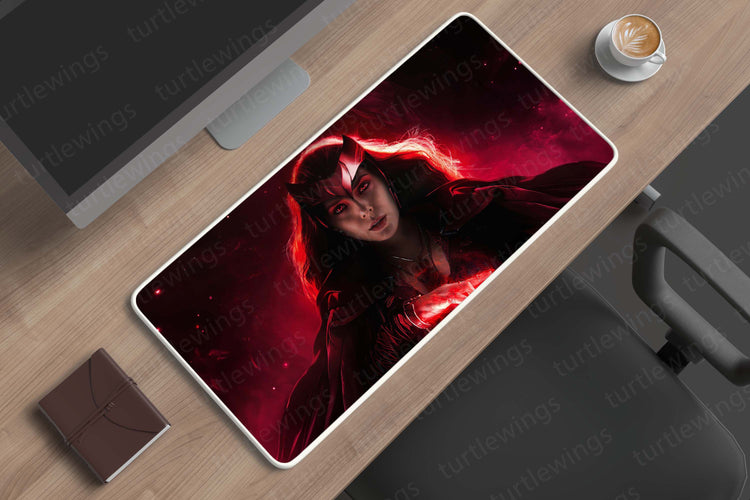 Scarlet Witch Avengers Deskmat | Chaos Magic in Action