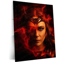 Scarlet Witch Metal Poster