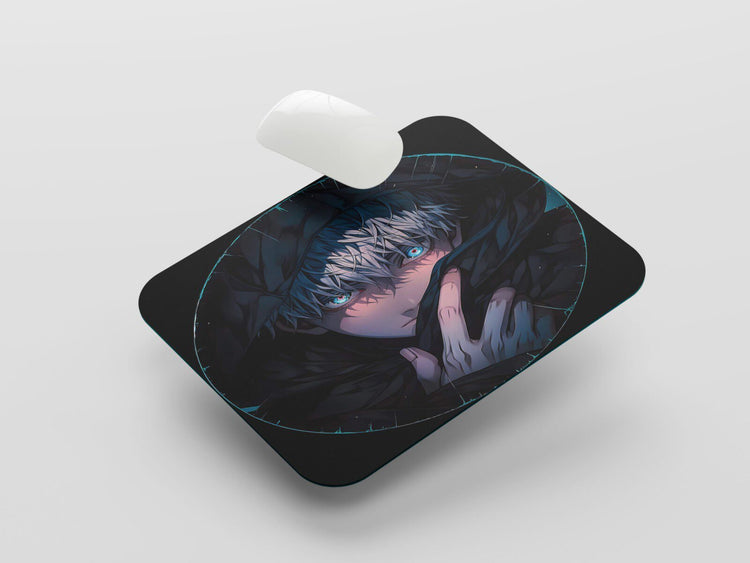 Channel Cursed Energy: TurtleWings Satoru Gojo Style Small Mousepad – JJK Mastery!