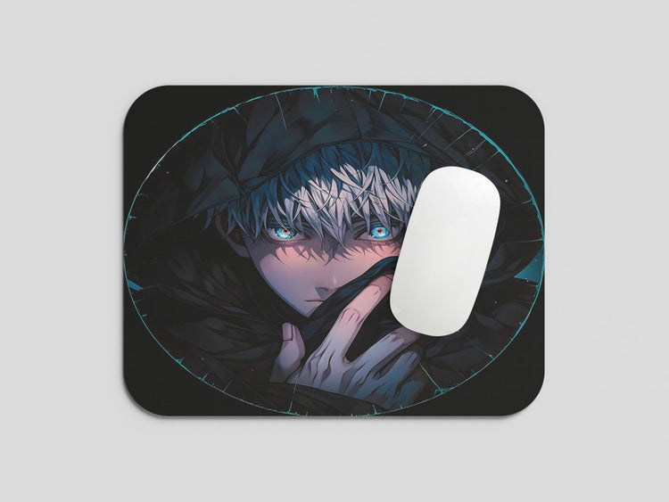 Channel Cursed Energy: TurtleWings Satoru Gojo Style Small Mousepad – JJK Mastery!