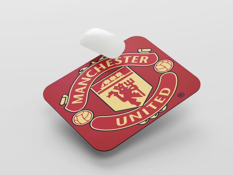 Show Your Team Spirit: TurtleWings Manchester United Logo Mouse Pad – Precision Gaming with Football Pride