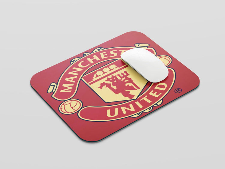 Show Your Team Spirit: TurtleWings Manchester United Logo Mouse Pad – Precision Gaming with Football Pride