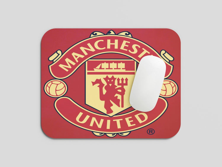 Show Your Team Spirit: TurtleWings Manchester United Logo Mouse Pad – Precision Gaming with Football Pride