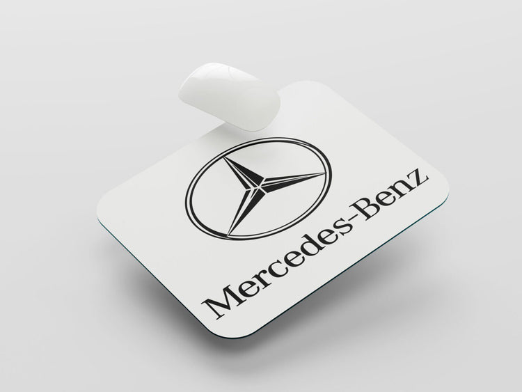 Drive in Style: TurtleWings Mercedes-Benz Logo Mouse Pad – Iconic Elegance for Your Workspace