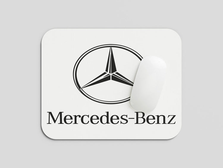 Drive in Style: TurtleWings Mercedes-Benz Logo Mouse Pad – Iconic Elegance for Your Workspace