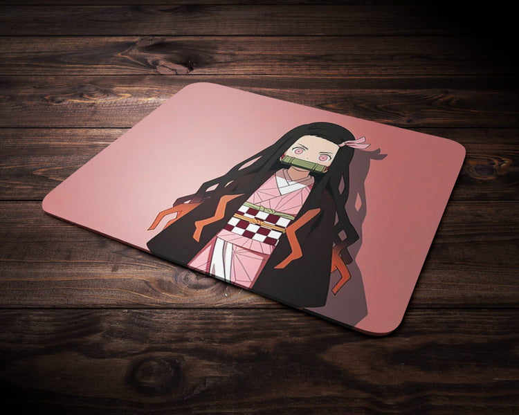 thedemon Slayer Elegance: TurtleWings Nezuko thedemon Slayer Mouse Pad – Embrace the Beauty of the thedemon