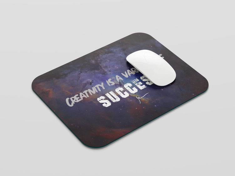 Inspire Creativity at Your Fingertips: TurtleWings Creativity Quote Small Mousepad – Motivational Desk Upgrade!