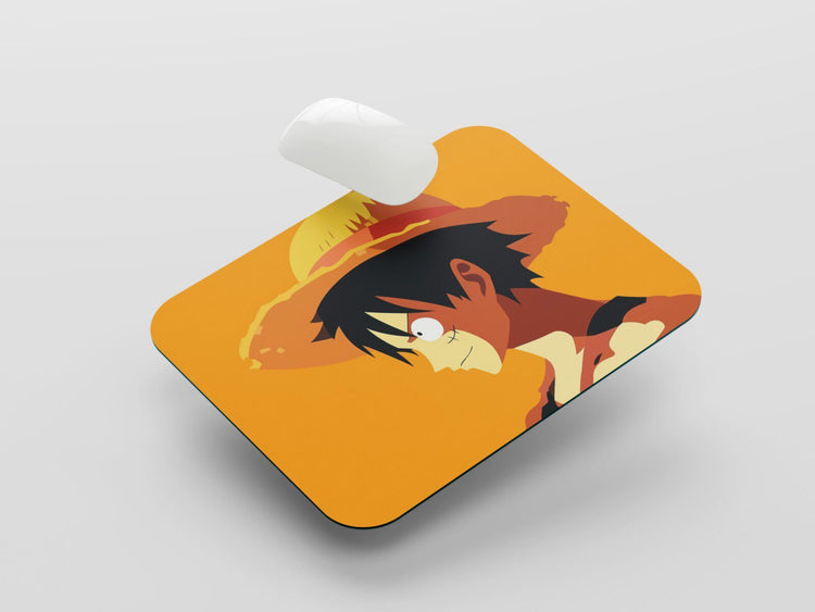 Pirate King Precision: TurtleWings Luffy D. Monkey OnePMouse Pad – Sail the Seas of Accuracy